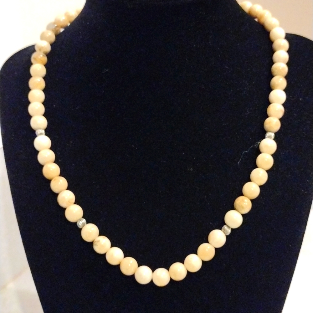 Napier beads necklace.